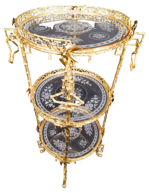 Napoleon III Japanese Style Etagere by Alphonse Giroux, Paris, France