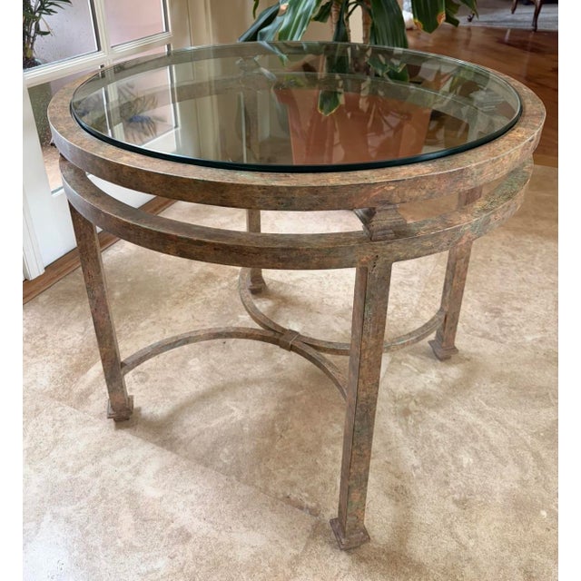Contemporary 1990s Custom Dennis & Leen Roman Side Table For Sale - Image 3 of 8