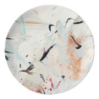 Limited Edition "Love Liberates" Fine Bone China Plate No. 3 by Fanyu Lin For Sale