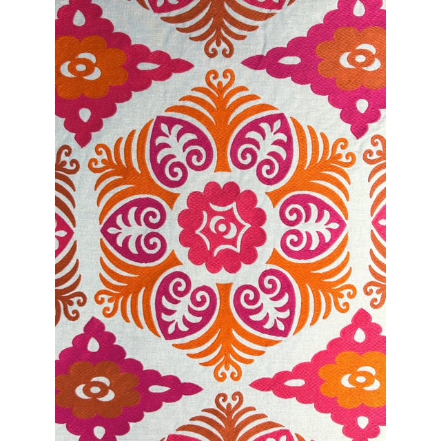 “Suzani” Styled Embroidery – 5.5 Yards For Sale