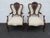 These gorgeous Victorian Side by Side Chairs are made out of wood, veneer, and upholstery. These classic Chairs have...