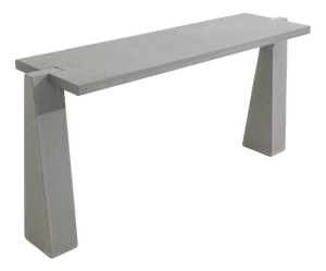 Pietra Serena Console Model Incas Table by Angelo Mangiarotti for Skipper, 1990s