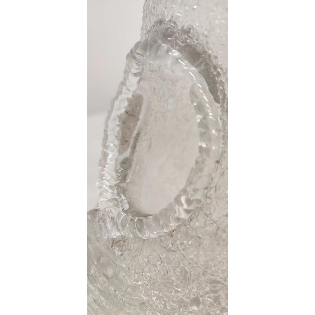 Murano Crystal Vase, Italy, 1970s For Sale - Image 9 of 16