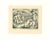Ex libris - mantero is an original etching artwork realized by michel fingesten in the 1930s hand-signed on the lower...