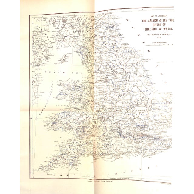 "The Salmon and Sea Trout Rivers of England and Wales Volumes I and Il" 1904 Grimble, Augustus For Sale - Image 10 of 12