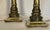 Traditional Vintage Candlestick Brass Table Lamps- A Pair For Sale - Image 3 of 7