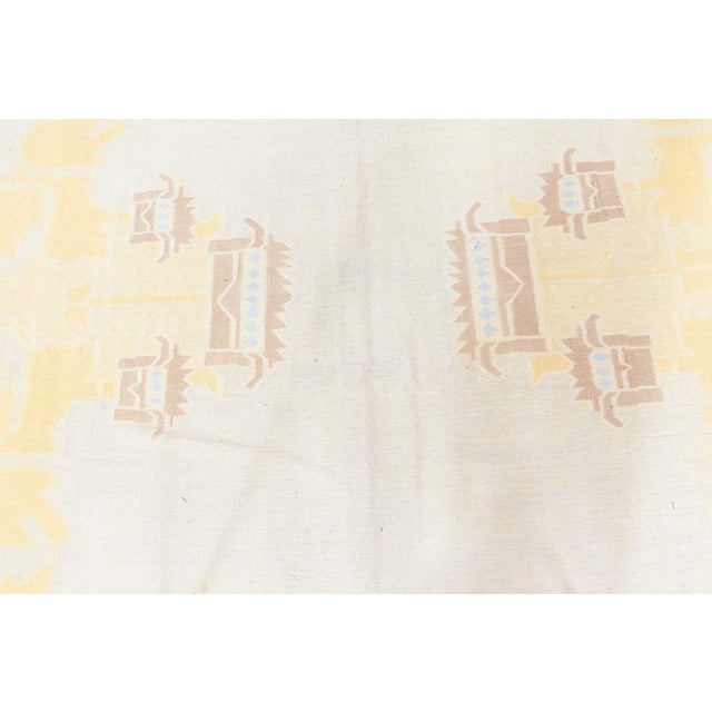 Doris Leslie Blau Vintage Indian Dhurrie Rug Doris Leslie Blau For Sale In New York - Image 6 of 9
