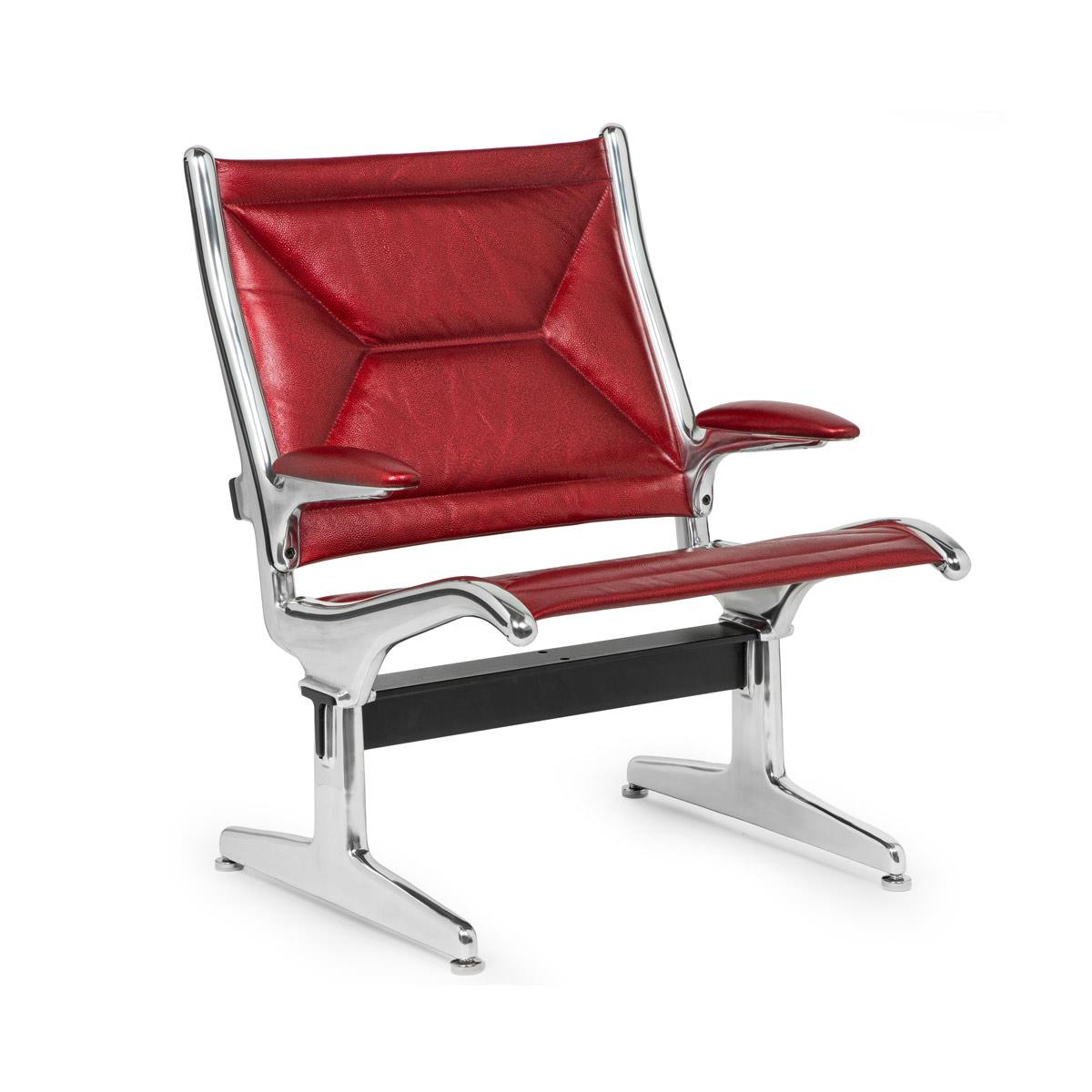 Eames for Herman Miller Tandem Sling Airport Chair Chairish