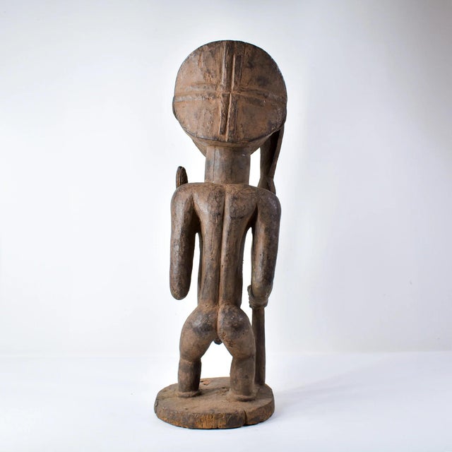 Dark Gray Early 20th Century Hemba Chief Memorial Figure For Sale - Image 8 of 17