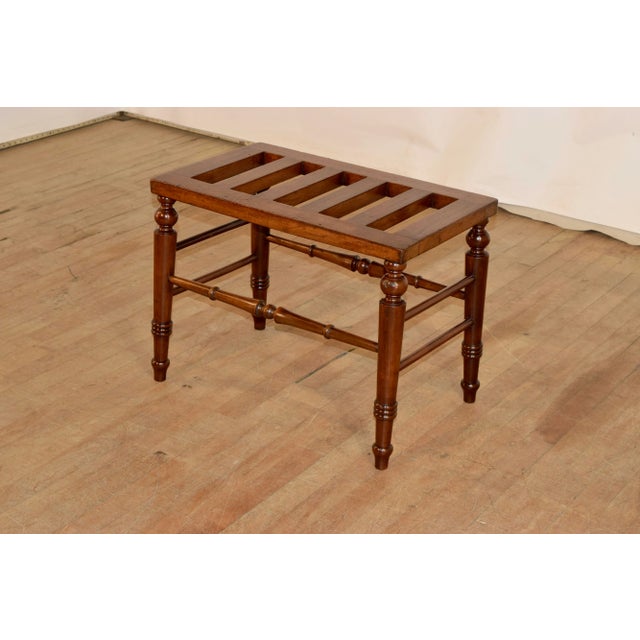 19th Century English Luggage Stand For Sale In Greensboro - Image 6 of 8