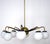 Mid-Century Modern Italian Sputnik Chandelier with Adjustable Arms from Stilnovo, 1950s For Sale - Image 3 of 17