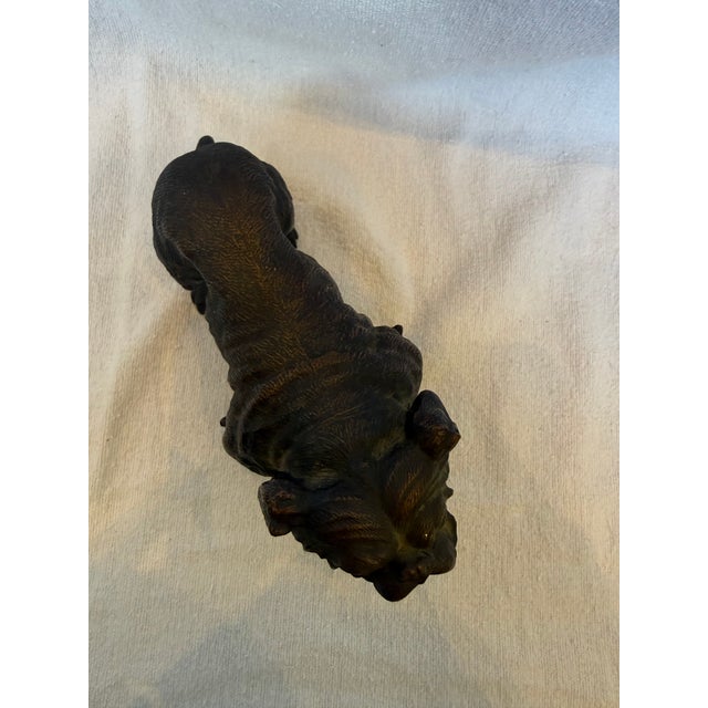 1930s Cast Iron Bulldog For Sale - Image 12 of 12