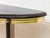 Wood Half Moon Vintage Entry Table For Sale - Image 7 of 7