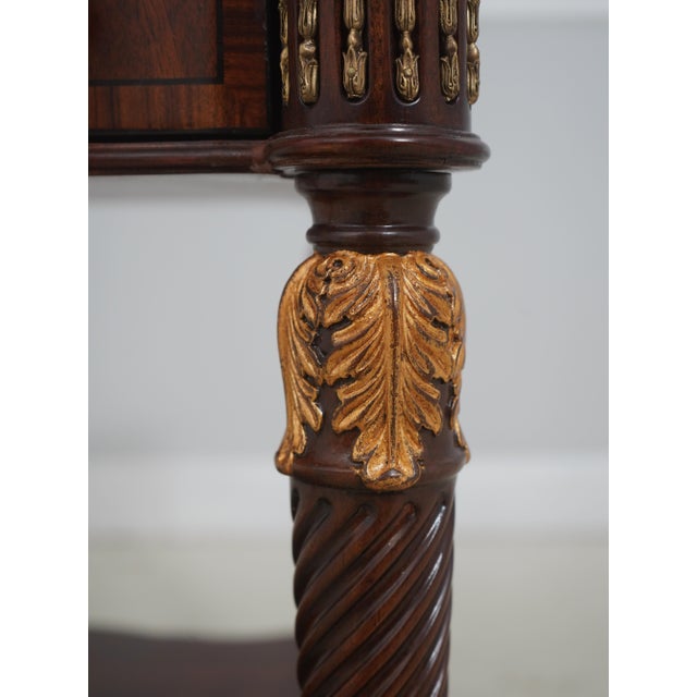 Pair of Theodore Alexander Althorp Mahogany End Tables For Sale - Image 9 of 18