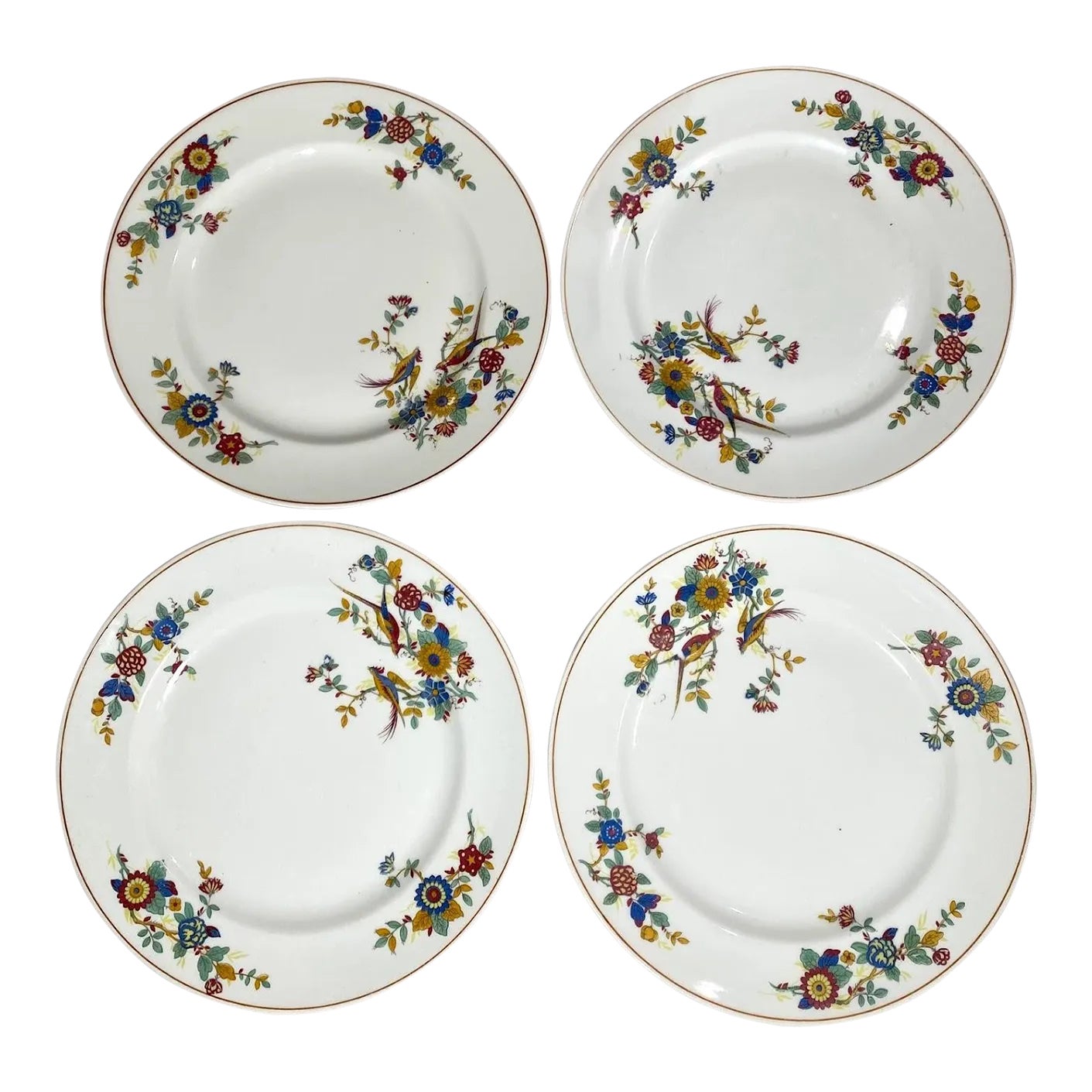 Vintage Charles Ahrenfeldt Limoges France Dinner/Salad Plate - Set