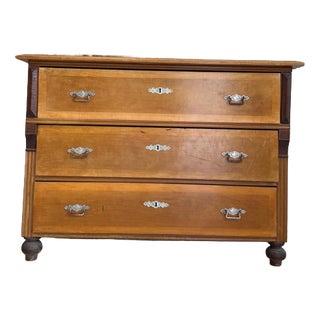 Gründerzeit Chest of Drawers in Walnut For Sale
