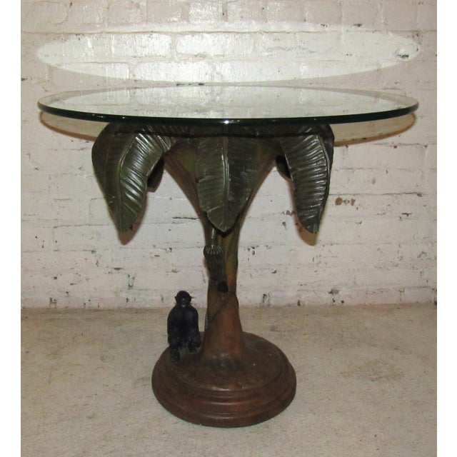 Mid 20th Century Palm Tree Side Table For Sale - Image 5 of 9