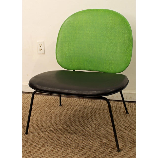 Paul McCobb-Style Mid-Century Danish Lime Green Side Chair For Sale - Image 4 of 11