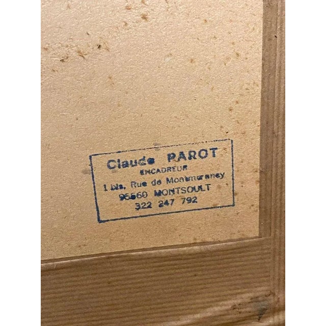 Bruno Mario Kirchner, Oil On Vellum Paper, Framed For Sale - Image 5 of 7