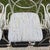 White Set of 4 Vintage Coastal Palm Beach Regency Metal Barstools. For Sale - Image 8 of 18