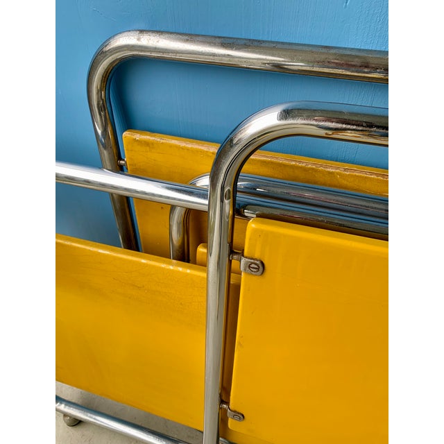 Bauhaus Beds with Steel Tube from Vichr & Co, 1920s, Set of 2 For Sale - Image 15 of 18