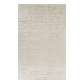 Rug & Kilim’s Oversized Contemporary Textural Solid Rug in Light Beige Tones - 12x19 For Sale