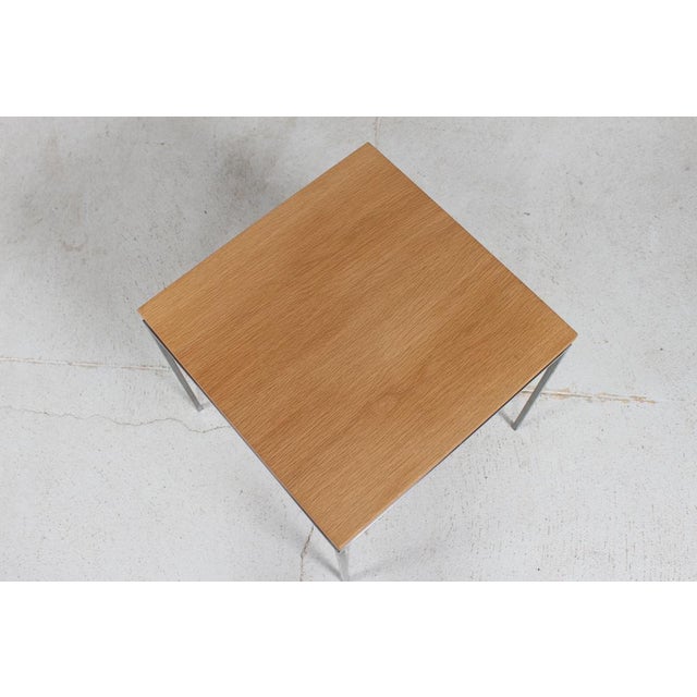 Mid-Century Modern Vintage Side Table in Oak by Knud Joos for Jason Møbler, 1960s For Sale - Image 3 of 6