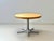 Round Dining Table in Oak and Steel, 1990s For Sale - Image 6 of 15