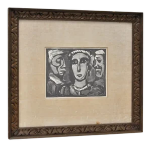 Georges Rouault "Les Visages" Lithograph c.1932
