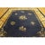 Blue Antique Rectangle 1920s Wool Hand Knotted Pile Rug, Circa Date: 1920s. This exceptional example of a 1920s textile...