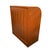 1960s Mid Century Modern Scandinavian Roll Top Secretary Desk For Sale In Los Angeles - Image 6 of 9
