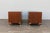 Pair of Mid-Century Modern Campaign Walnut Nightstands by Baker Milling Road | Brass Hardware, Circa 1960s For Sale - Image 9 of 18