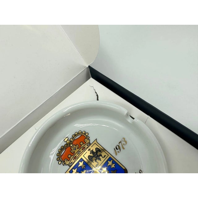 Villa d'Este Hotel Ashtray Lake Como Italy Porcelain For Sale - Image 11 of 12