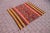 Size: 4.2 x 4.9 ft - 127 x 150 cm - 50 x 59 inches Color: Organic Natural Dye ( Red,Orange,Black,Yellow,Mint,Blue )...
