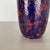 Super Color Crusty Fat Lava Multi-Color Vase from Scheurich, Germany, 1970s For Sale - Image 3 of 17