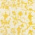 Contemporary Sample - Schumacher Shantung Silhouette Sisal Wallpaper in Yellow For Sale - Image 3 of 3