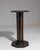 Wood 19th Century France Deep Ebony Black Ebonized Column Pedestal For Sale - Image 7 of 9