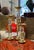 Gold Lucite and Brass Candlestick Prickets Attributed to Dolbi and Cashier For Sale - Image 8 of 16