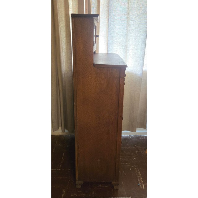 Antique Dentist Cabinet With Round Drawers For Sale - Image 4 of 10