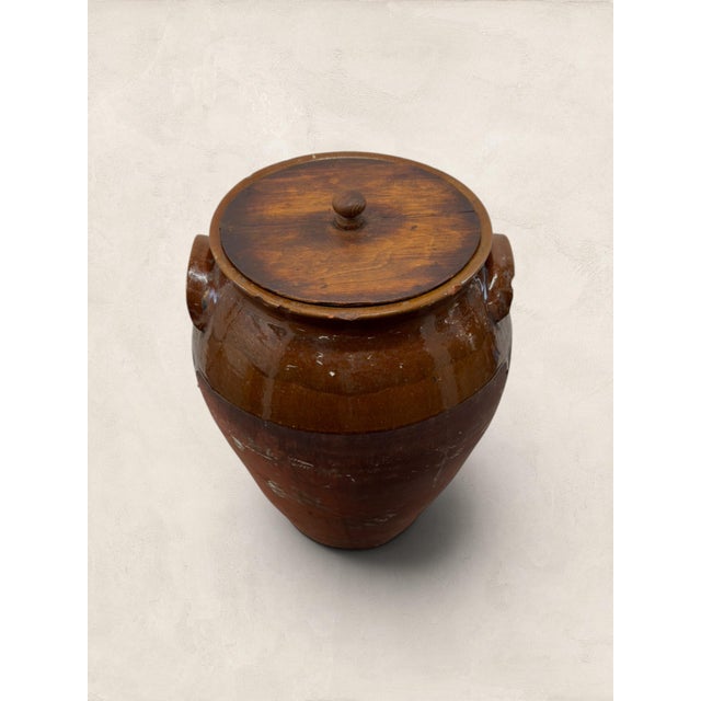 A beautiful antique French confit pot dating to circa 1870. Traditionally used throughout the French countryside for...