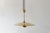 Mid-Century Modern Pendant Lamp in Brass by Florian Schulz For Sale - Image 3 of 6