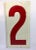 Vintage Aluminum Signs: "7", "3" and "2" - 3 Pieces For Sale In Cincinnati - Image 6 of 8