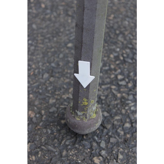 Woodard Delphi Cast Aluminum Glass Top Coffee Table For Sale - Image 18 of 18