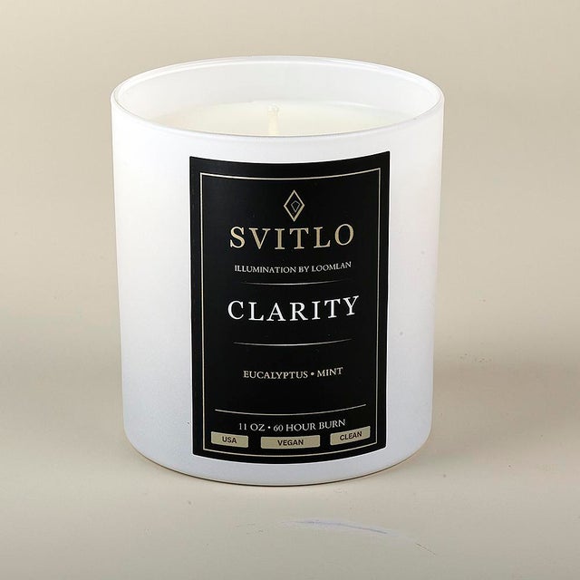 Modern Loomlan Clarity - Eucalyptus & Mint Candle For Sale - Image 3 of 5
