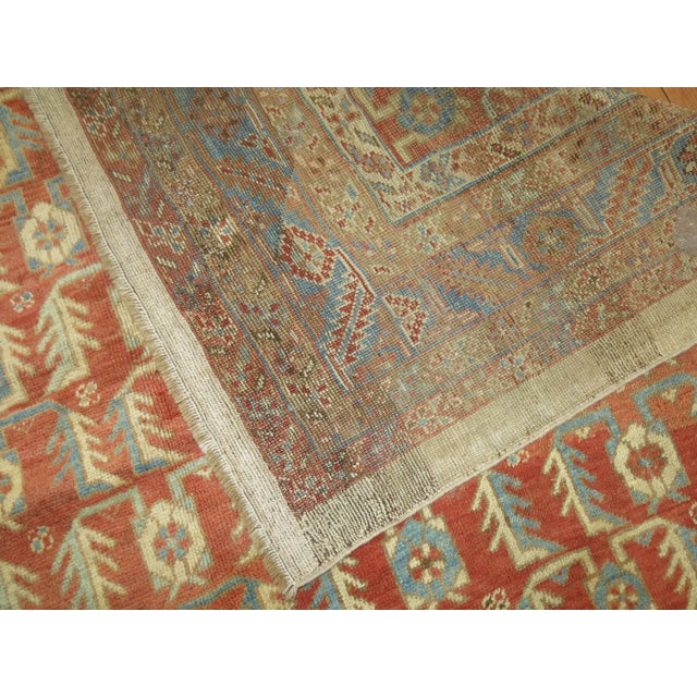 Antique Persian Bakshaish Rug - 7'9" x 9'8" For Sale - Image 13 of 18