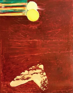Abstract Original Oil Canvas Painting “Support the Universe”