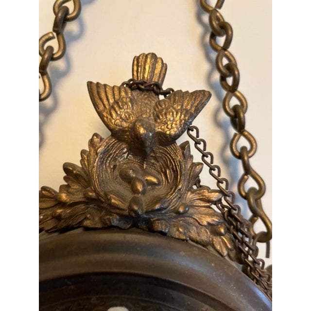 French Mid 19th Century Wall Clock For Sale - Image 3 of 5