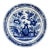 Circa 1780 Delft Blue & White Large Low Bowl or Chop Plate. For Sale
