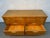 Mid-Century Six Drawer Walnut & Brass Lowboy Dresser by West Michigan Furniture Co. Attributed For Sale - Image 11 of 17