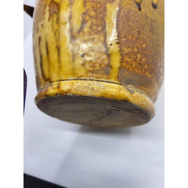 20th Century Art Deco Ceramic Vase from Atelier Primavera, France For Sale - Image 5 of 12